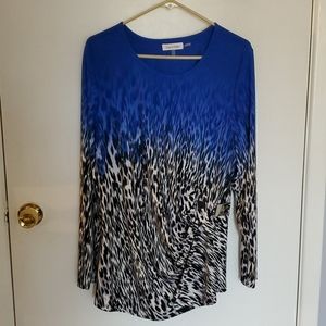 Womans plus Calvin Klein blouse
